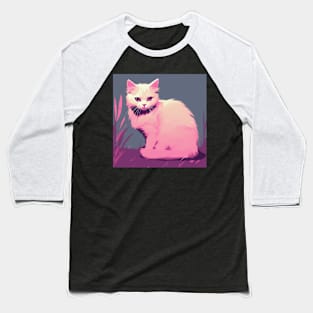 A Lovely Cat Baseball T-Shirt